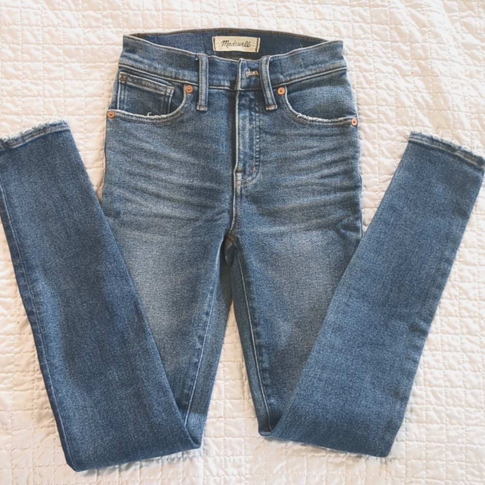 MADEWELL High Rise Skinny Jeans
